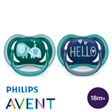 Philips Avent Ultra Air, symmétrique, silicone, t.3 