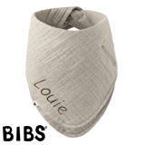 BIBS Bandana Bib avec broderie, Sand