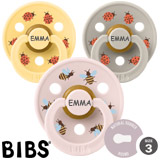 BIBS Colour Studio, rond, latex, 18-36 mois (taille 3)
