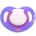 Nûby Classic, orthodontique, silicone, lilla
