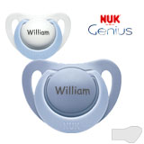 NUK Genius, orthodontique, silicone, Taille 0