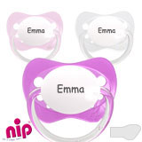Tétines Nip Family, orthodontique, silicone, taille 1