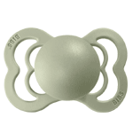 BIBS Supreme, symétrique, silicone, 0-6 mois (taille 1), sage