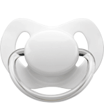 Tétines Nip Family, orthodontique, silicone, taille 3, white