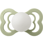 BIBS Supreme GLOW, symétrique, silicone, 6-18 mois (taille 2), sage-glow