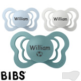 BIBS Couture, orthodontique, silicone, 6+ mois (taille 2)