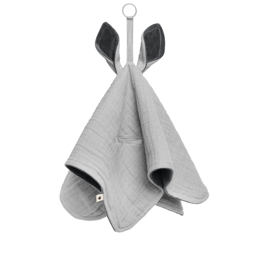 BIBS Kangaroo Cuddle Cloth avec broderie