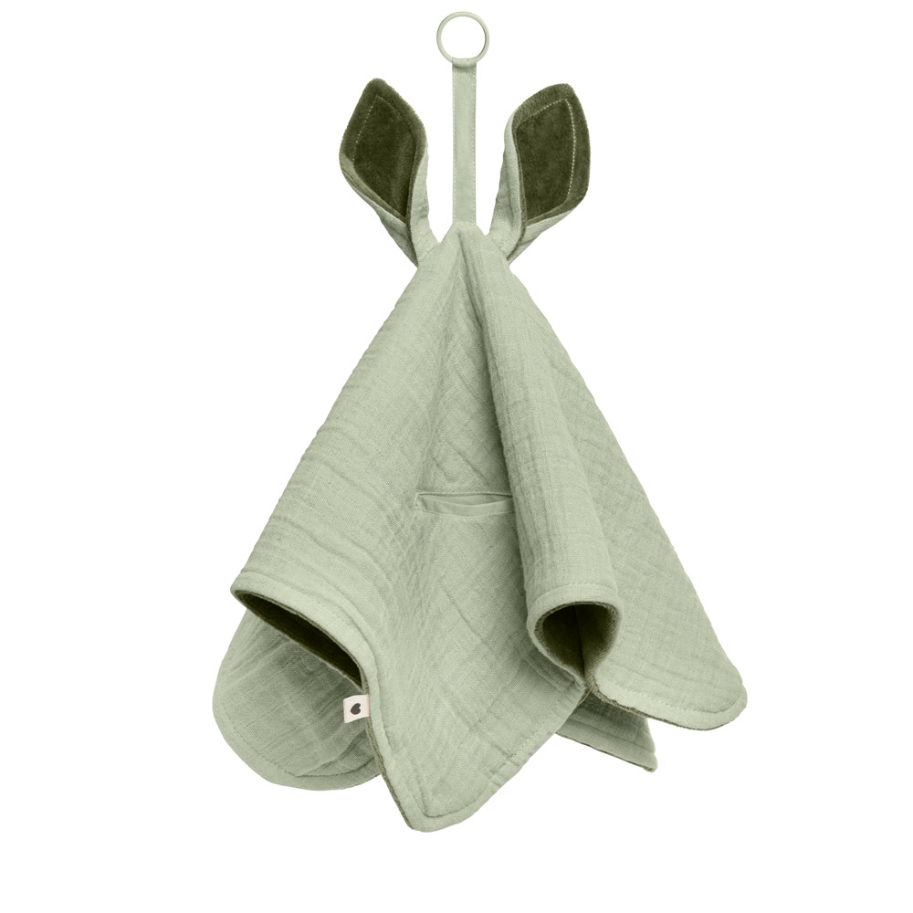 BIBS Kangaroo Cuddle Cloth avec broderie