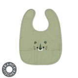 Bavoir Franck & Fischer, Eat Tiger Green