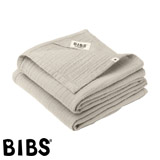 BIBS Muslin Cuddle Cloth, Sand, 2 pcs