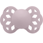 BIBS Infinity, orthodontique, silicone, 0-6 mois (taille 1), dusky-lilac